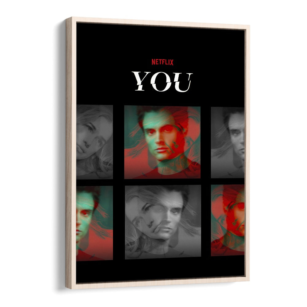 You by Grishma Korjani Movie Posters in Oak Wood Floater Frame