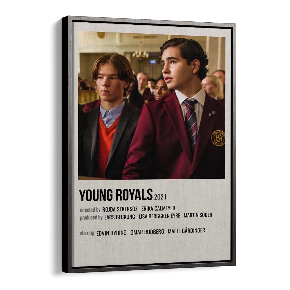 Young Royals 2021 Movie Posters in Black Floater Frame