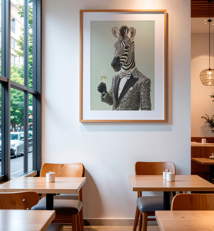 ZEBRA CHAMPAGNE TOAST