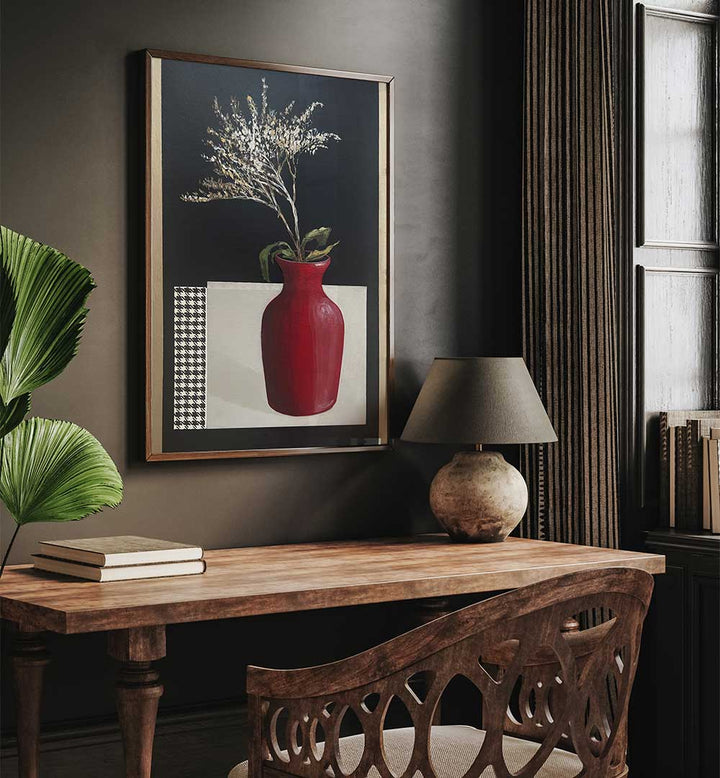 ZEN-INSPIRED FLORAL SILENCE , FLORAL FLOWER PAINTINGS