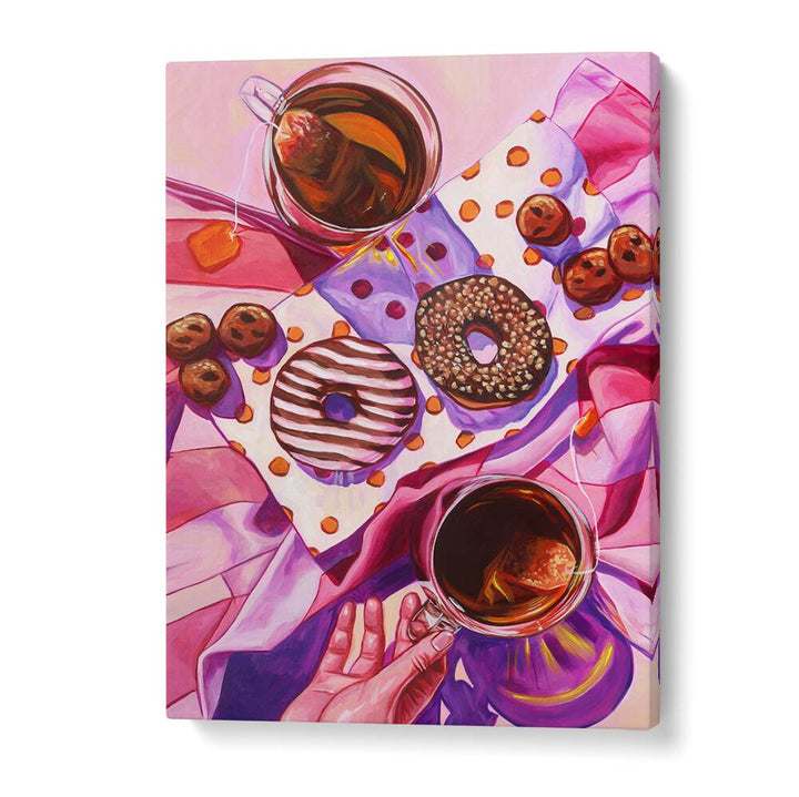  a cup of warmth kitchen posters in Gallery Wrap