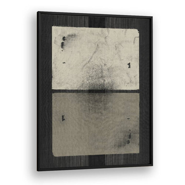 a symmetric proposal abstract paintings in Black Plain Frame