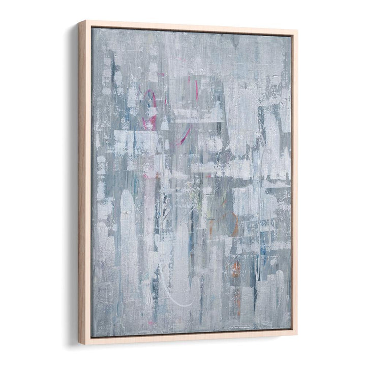 abstract shine abstract paintings in Oak Wood Floater Frame