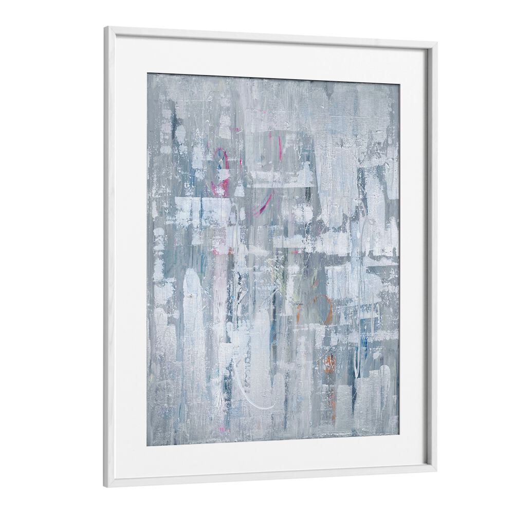 abstract shineabstract paintings in White Frame With Mount