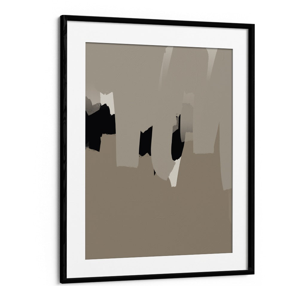 acer by yopie studio abstract art paintings in Black Frame With Mount