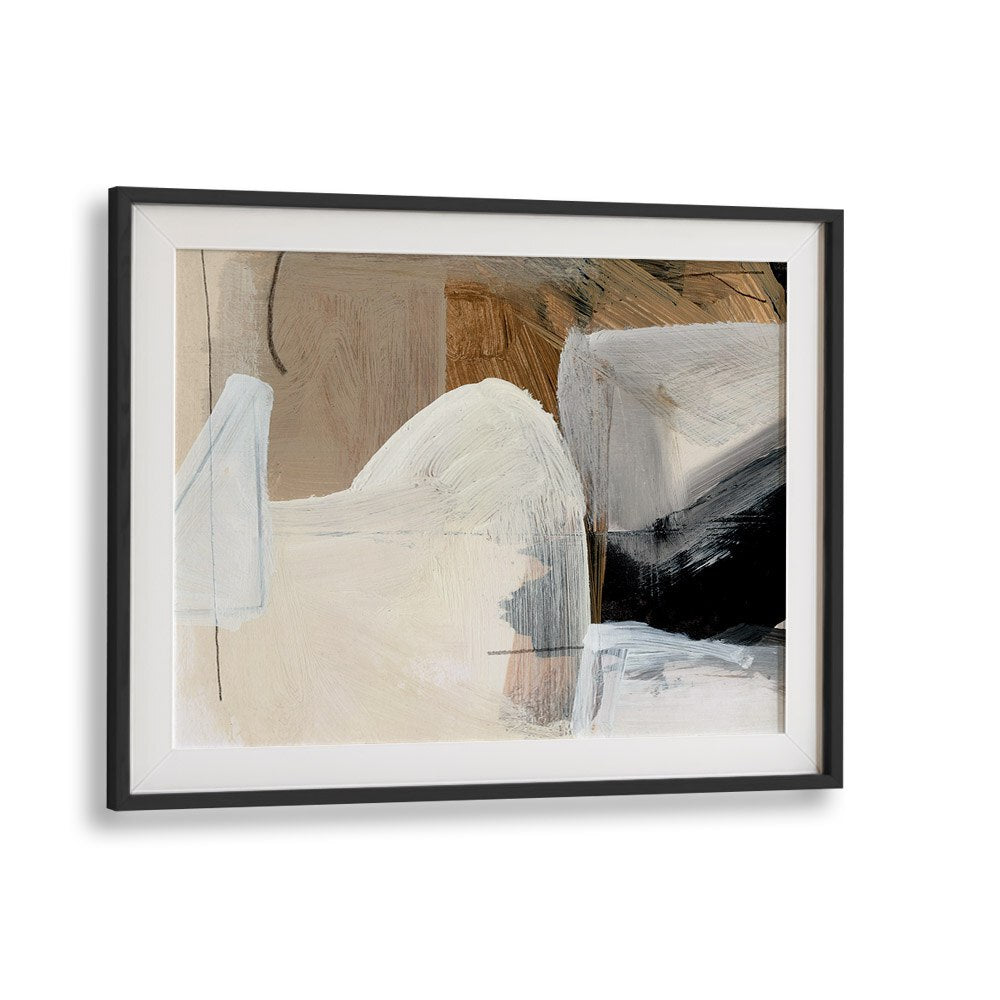 acrylic style by dan hobday abstract art abstract paintings in Black Frame With Mount