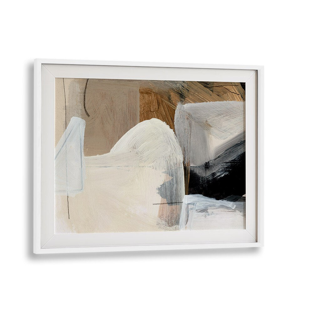 acrylic style by dan hobday abstract art abstract paintings in White Frame With Mount