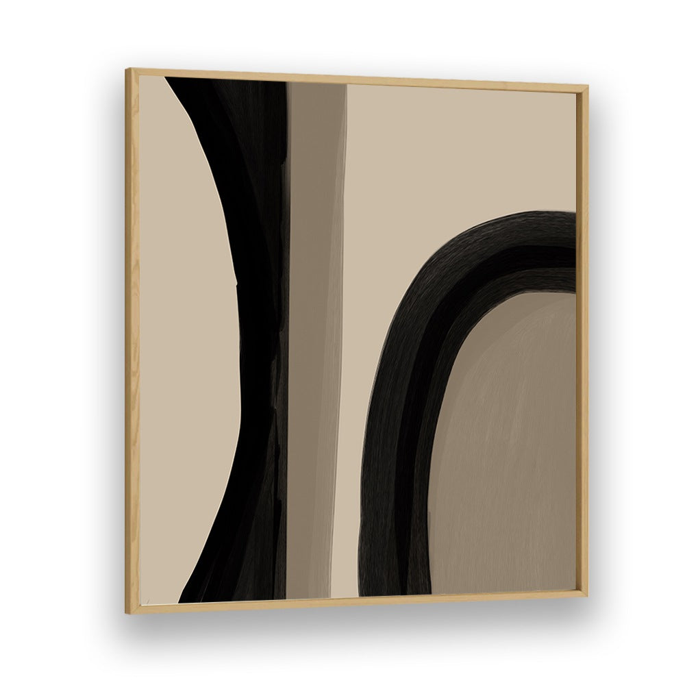 acutus by yopie studio abstract art paintings in Oak Wood Plain Frame