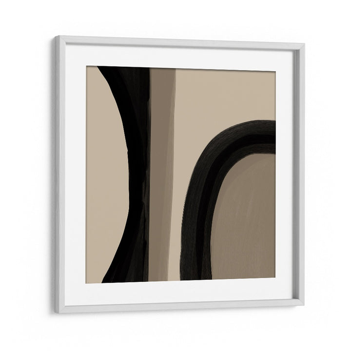 acutus by yopie studio abstract art paintings in White Frame With Mount