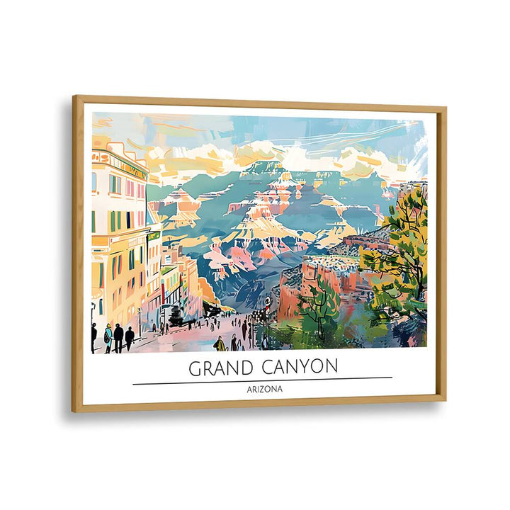 TRAVEL ART painting - GRAND CANYON - ARIZONA by Asianmonk