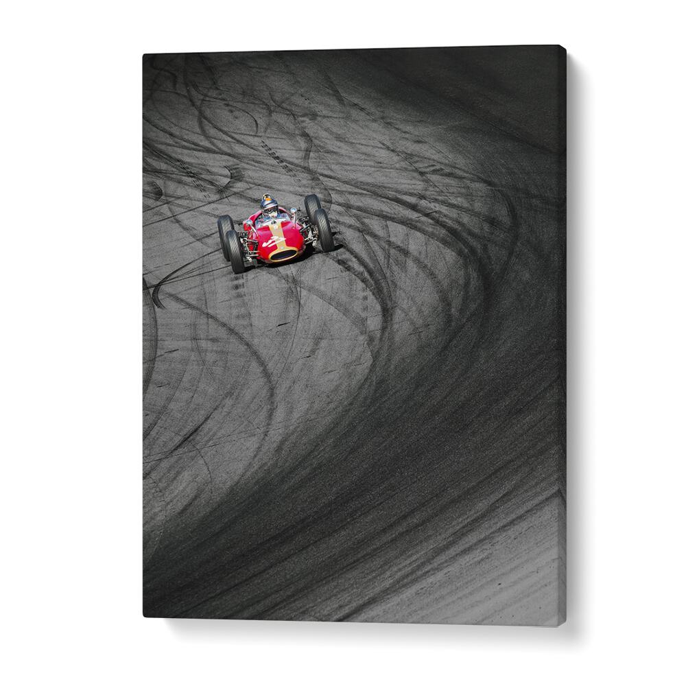 alfa 37 car poster in Gallery Wrap