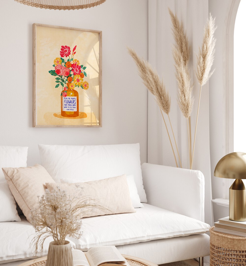 ALWAYS FLOWERS , FLORAL FLOWER PAINTINGS