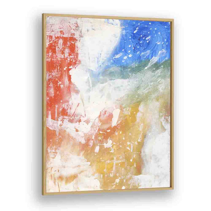 amazon birds by ejaaz haniff abstract art prints in Oak Wood Plain Frame