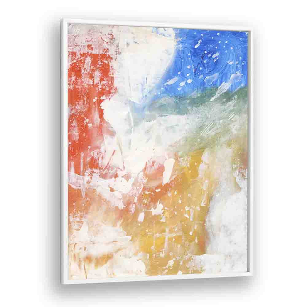 amazon birds by ejaaz haniff abstract art prints in White Plain Frame