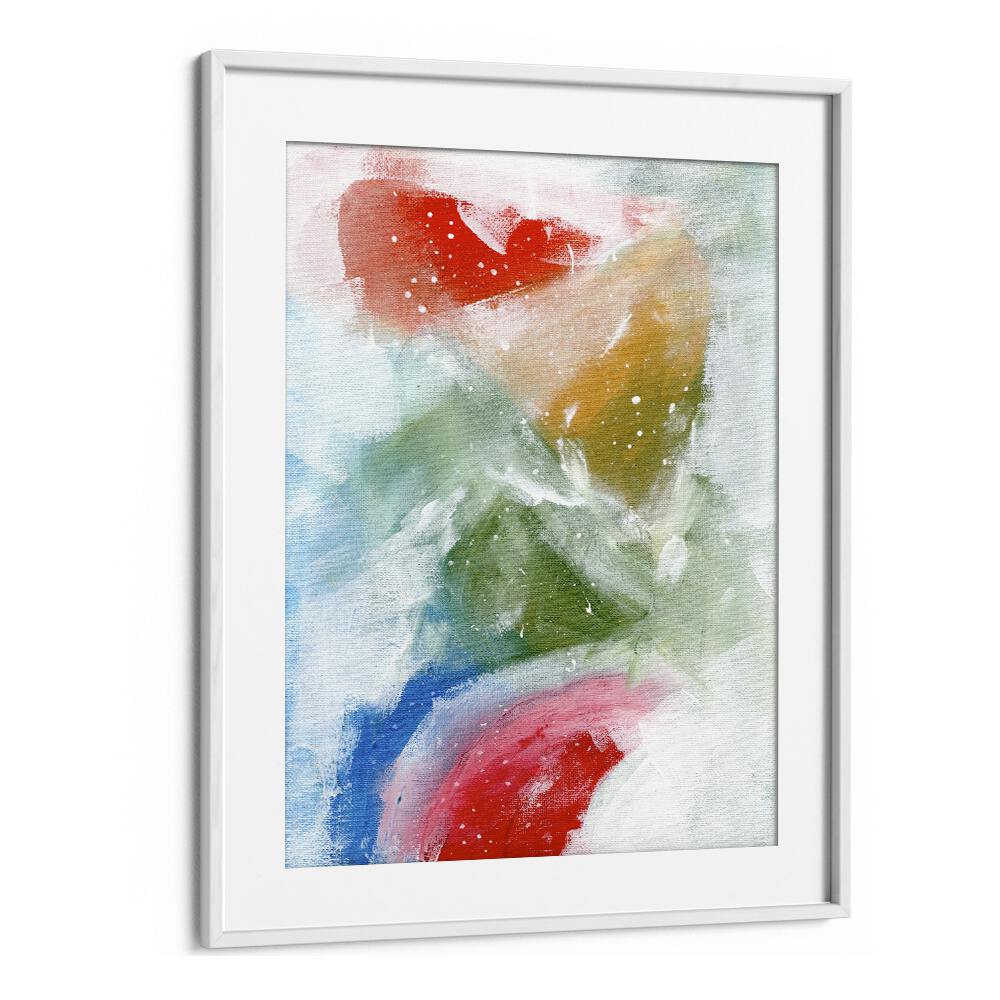 amazon dreams by ejaaz haniff abstract art prints in White Frame With Mount