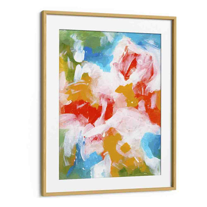 amazon kingdom by ejaaz haniff abstract art prints in Oak Wood Frame With Mount