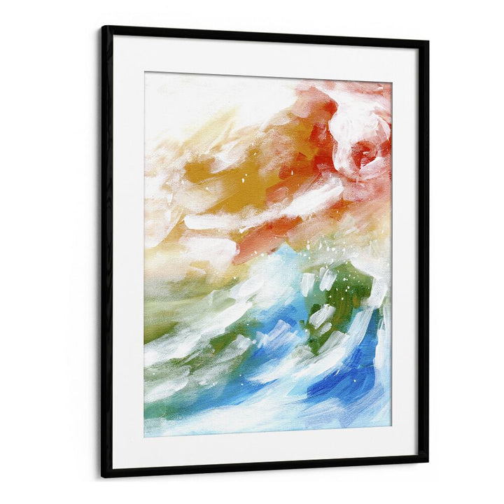 amazon sky by ejaaz haniff abstract art prints in Black Frame With Mount