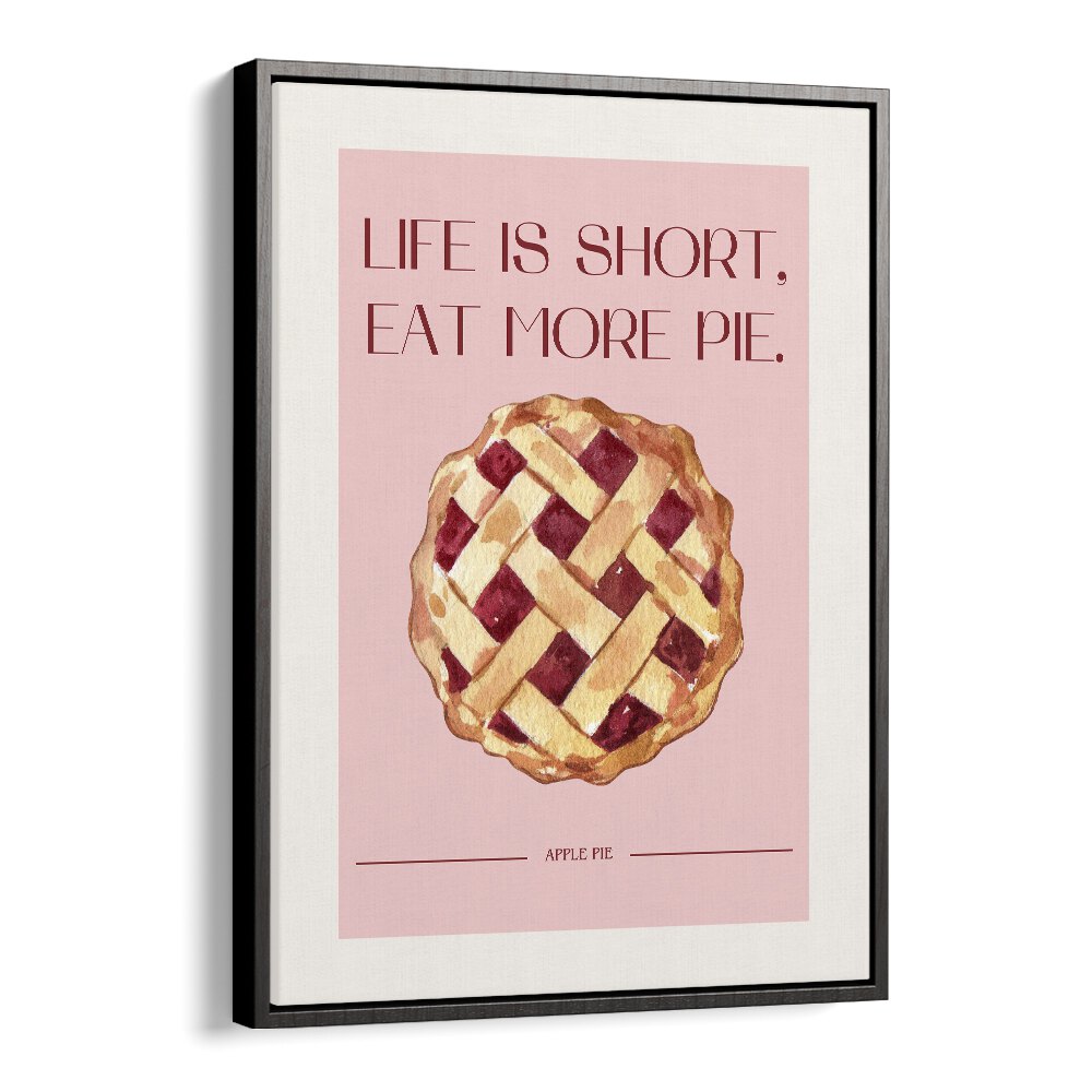 apple pie kitchen posters kitchen art prints in Black Floater Frame