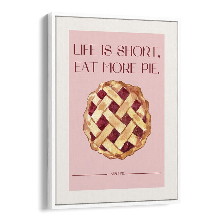 apple pie kitchen posters kitchen art prints in White Floater Frame