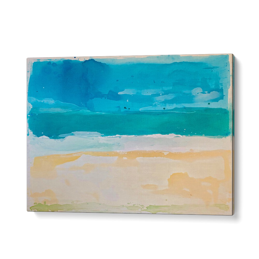 Bright and serene, ARCHIPELAGO II, ABSTRACT PAINTINGS captures modern art's essence for your space.