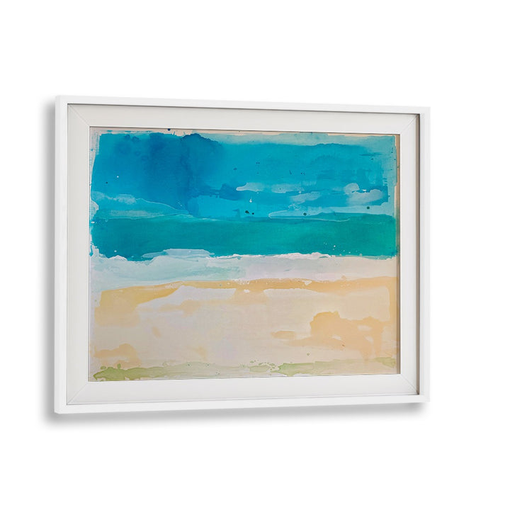 archipelago iiabstract paintings in White Frame With Mount