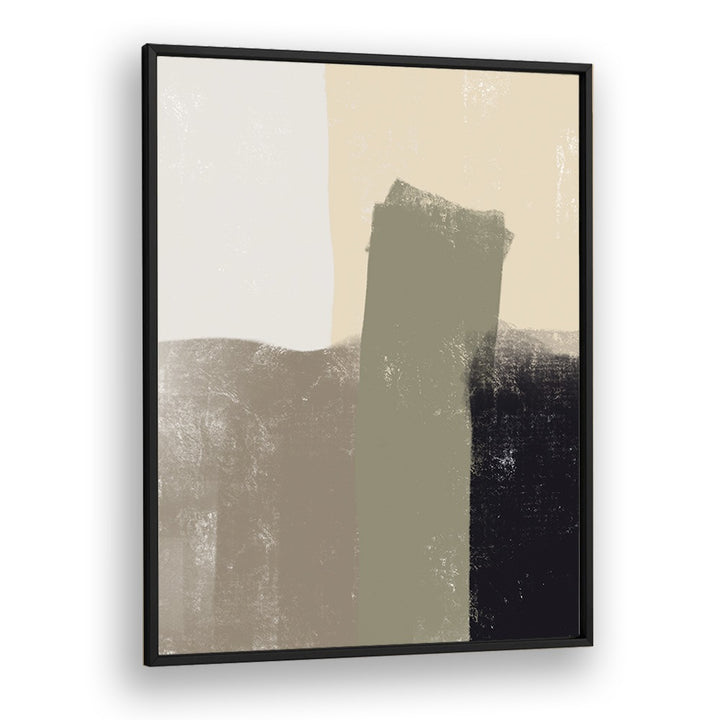 arena by yopie studio abstract art paintings in Black Plain Frame