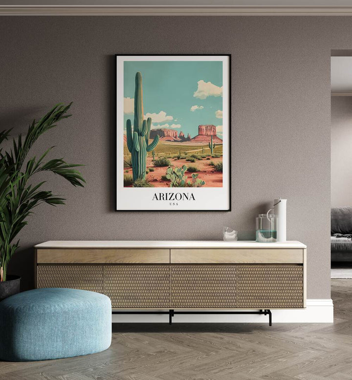 arizona-usa II travel posters Artwork I placed on a Wall 