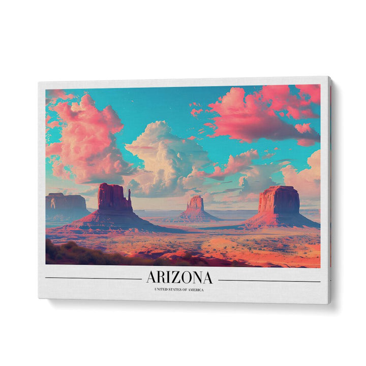 arizona-usa travel posters in Gallery Wrap