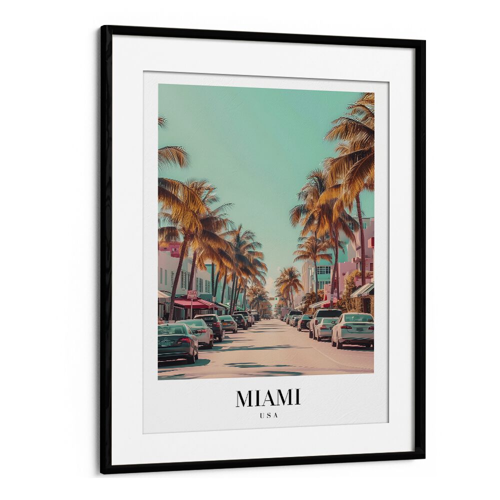 TRAVEL ART painting - MIAMI - USA by Asianmonk