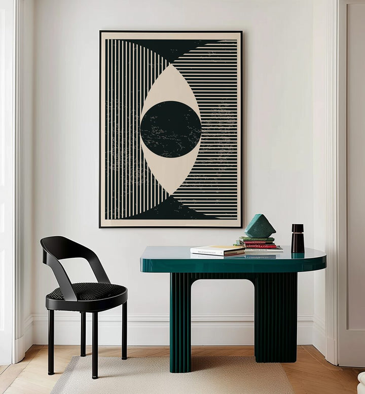 black and white geometric art prints by jay stanley abstract art paintings Artwork I placed on a wall