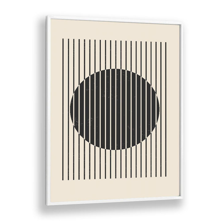 black and white lines series iii by jay stanley geometric art prints geometric paintings in White Plain Frame