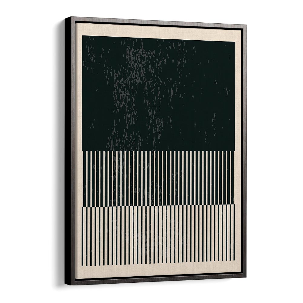 black and white minimal series iii by jay stanley geometric art prints geometric paintings in Black Floater Frame