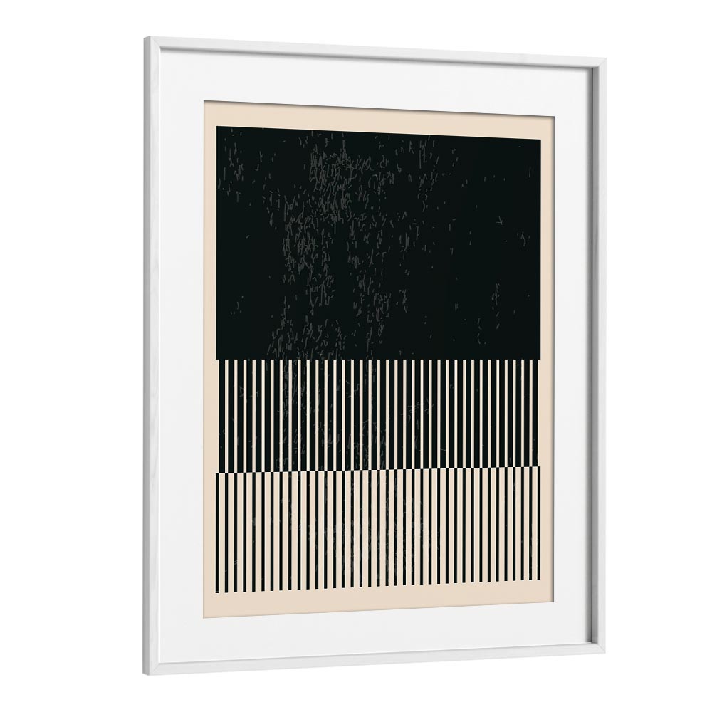 black and white minimal series iii by jay stanley geometric art prints geometric paintings in White Frame With Mount