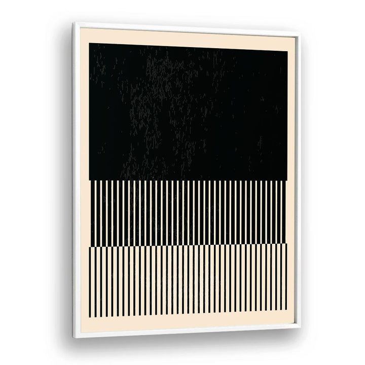 black and white minimal series iii by jay stanley geometric art prints geometric paintings in White Plain Frame