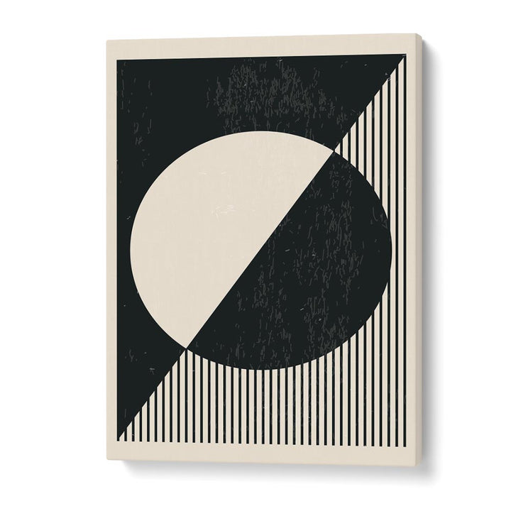 black and white planets ii by jay stanley geometric art prints geometric paintings in Gallery Wrap