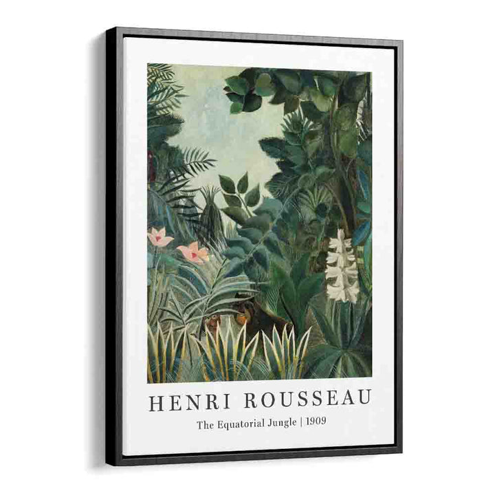 HENRI ROUSSEAU painting - ENCHANTING WILDERNESS: HENRI ROUSSEAU'S EQUATORIAL JUNGLE (1901) by Asianmonk