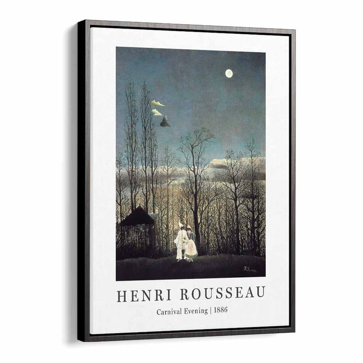 HENRI ROUSSEAU painting - HENRI ROUSSEAU 'CARNIVAL EVENING' (1886) by Asianmonk