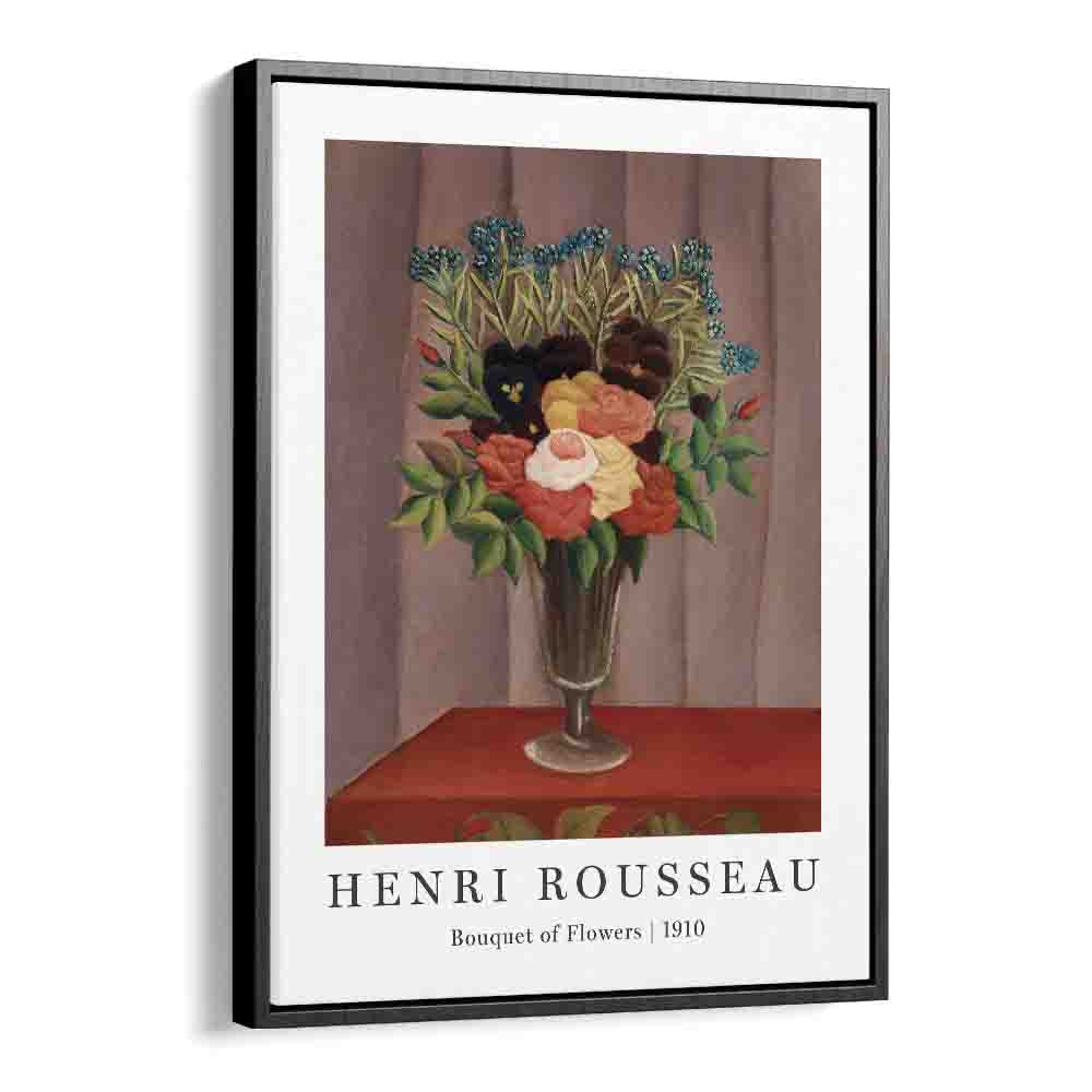 FLORAL SYMPHONY: HENRI ROUSSEAU'S BOUQUET OF FLOWERS, 1910