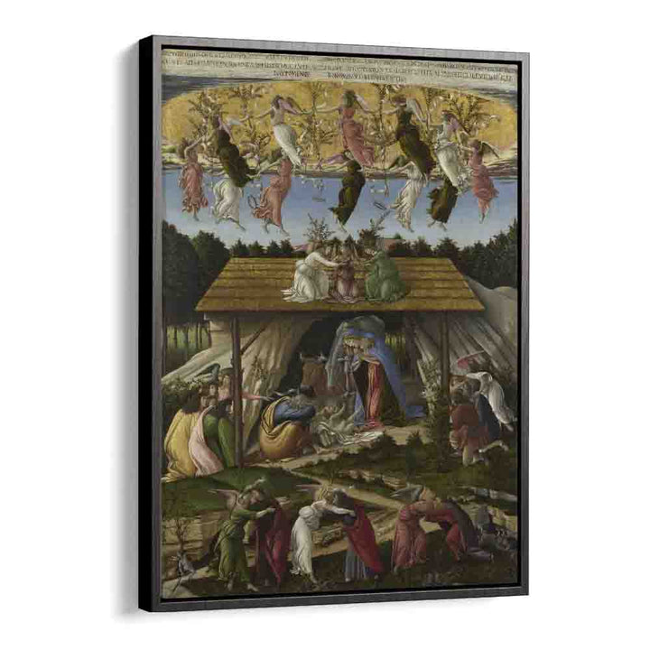 comic painting - MYSTIC NATIVITY (1500) by Asianmonk