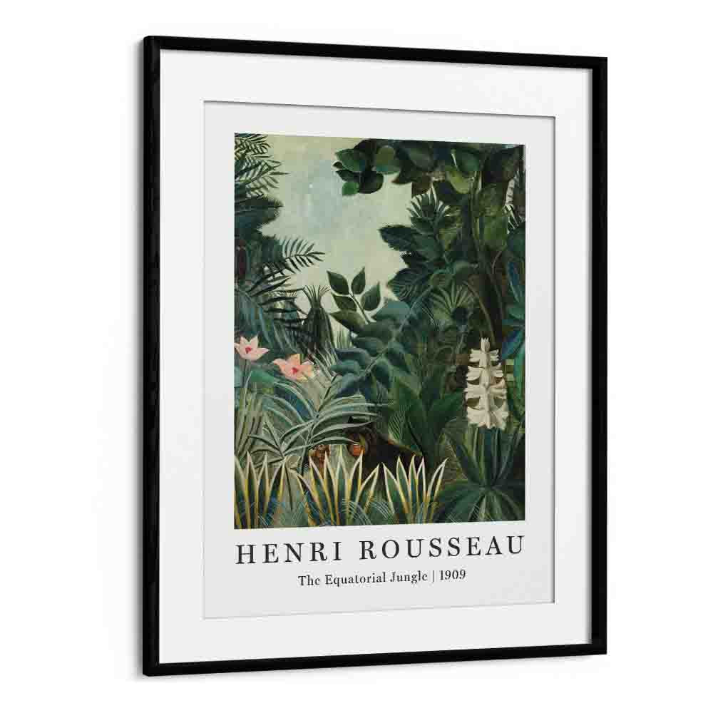 HENRI ROUSSEAU painting - ENCHANTING WILDERNESS: HENRI ROUSSEAU'S EQUATORIAL JUNGLE (1901) by Asianmonk