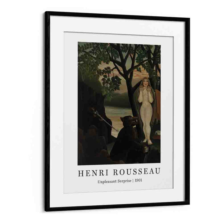 HENRI ROUSSEAU'S 'UNPLEASANT SURPRISE' (1901): A JUNGLE SYMPHONY OF MYSTERY AND INTRIGUE