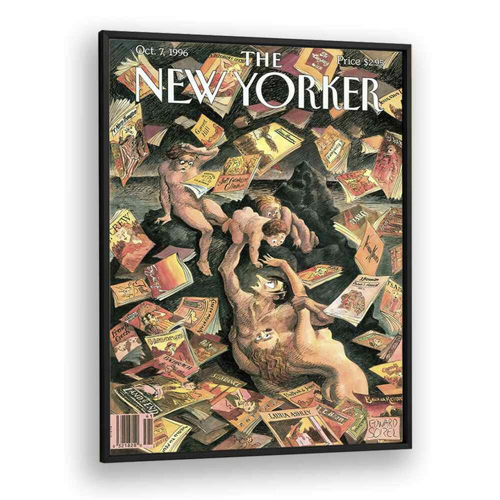 VINTAGE MAGAZINE COVER, NEW YORKER MAGAZINE POSTER - 1996 ISSUE III