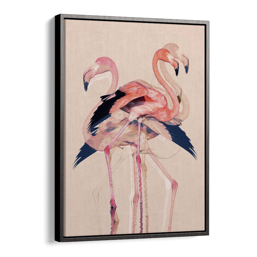 Christian Meermann painting - FLAMINGOS NR. III by Asianmonk