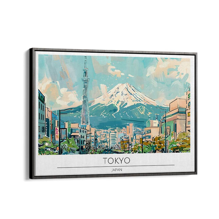 TRAVEL ART painting - TOKYO - JAPAN by Asianmonk