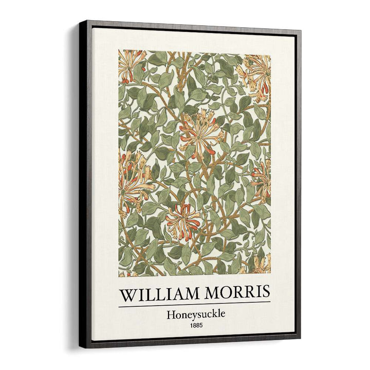 ELEGANCE IN BLOOM: WILLIAM MORRIS' HONEYSUCKLE, 1885