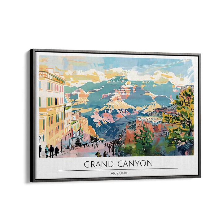 TRAVEL ART painting - GRAND CANYON - ARIZONA by Asianmonk