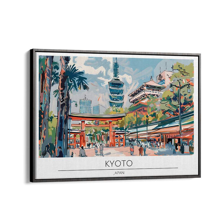 TRAVEL ART painting - KYOTO - JAPAN by Asianmonk