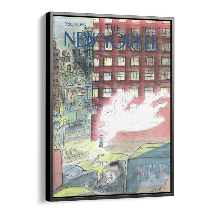 VINTAGE MAGAZINE COVER, NEW YORKER MAGAZINE POSTER - 1996 ISSUE II