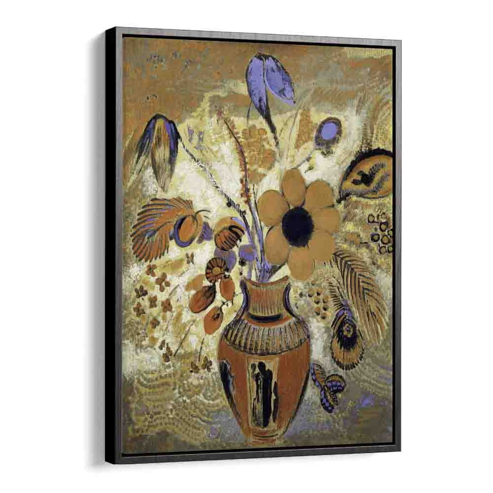 comic painting - ETRUSCAN VASE WITH FLOWERS (1900—1910) by Asianmonk