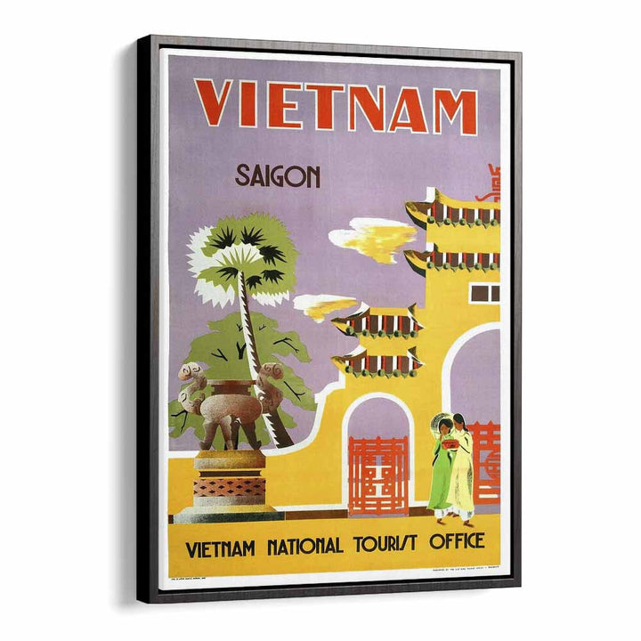 TRAVEL ART painting - VIETNAM NATIONAL TOURIST OFFICE by Asianmonk